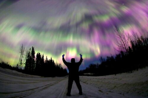 Aurora photo from the G4 solar storm post